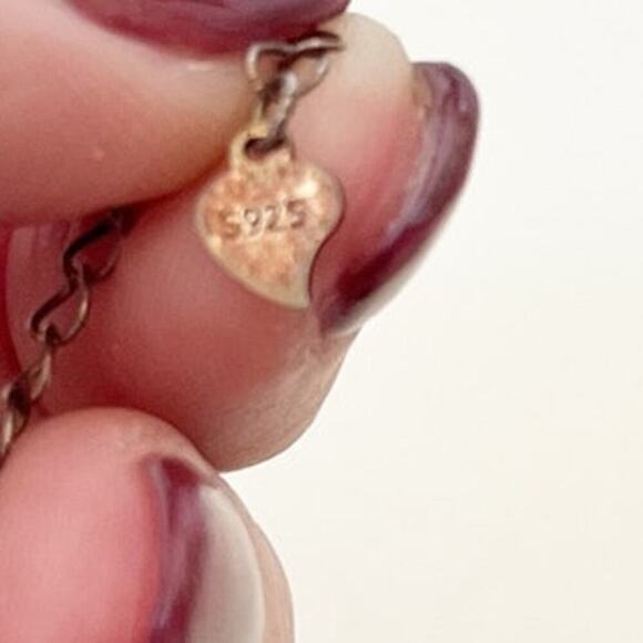 Natural Amethyst 925 Silver Bracelet 9 - 10" Uncut Rock Boho Western Sedona - Picture 2 of 4